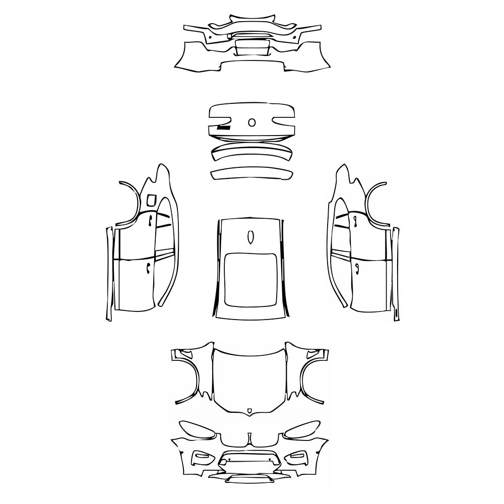 Pre-Cut PPF BMW X4 X4 M 2019 - PPF-Kits
