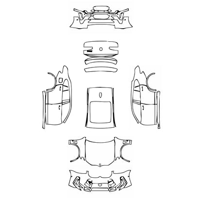 Pre-Cut PPF BMW X4 X4 M 2025 - PPF-Kits