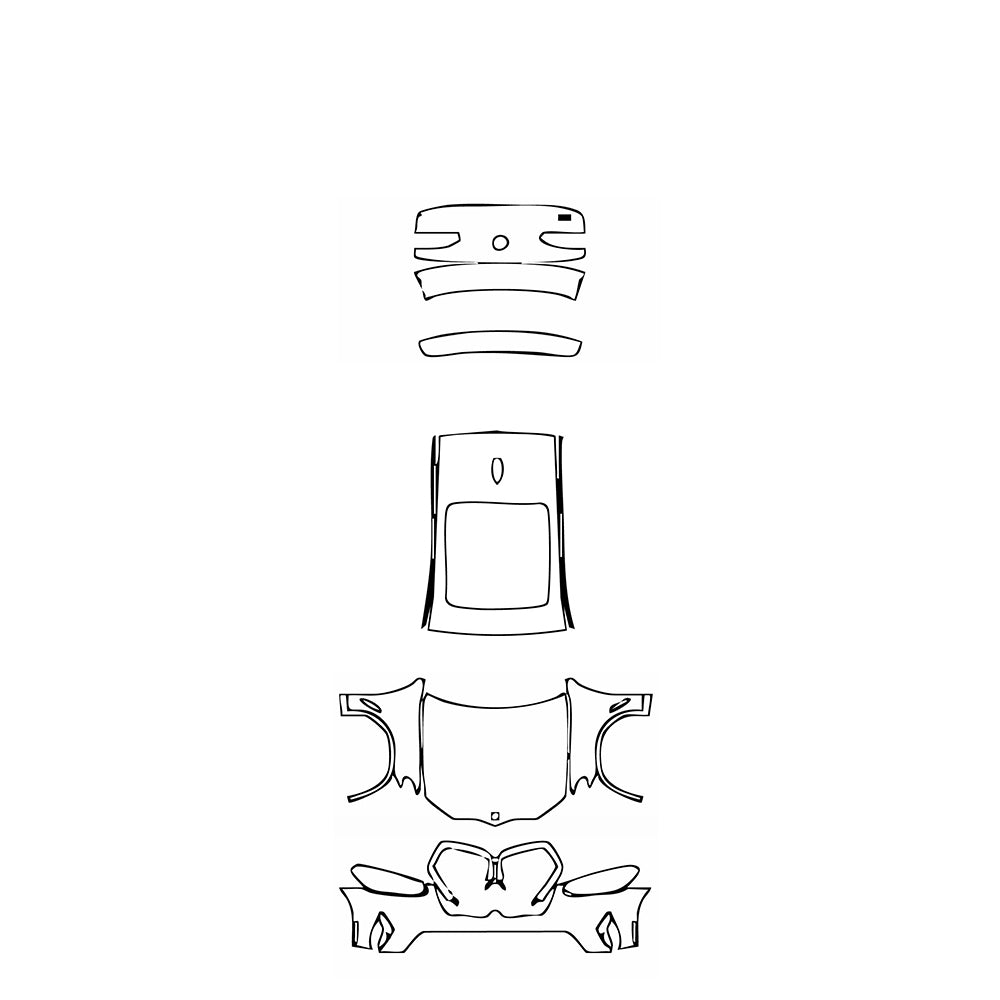 Pre-Cut PPF BMW X4 xLine 2023 - PPF-Kits