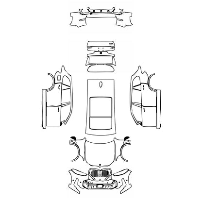Pre-Cut PPF BMW X5 Extended Wheelbase M Sport 2023 - PPF-Kits