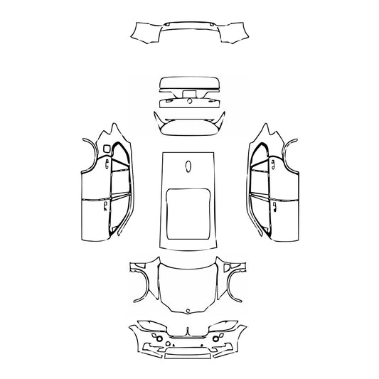 Pre-Cut PPF BMW X5 Standard Wheelbase eDrive 2017 - PPF-Kits