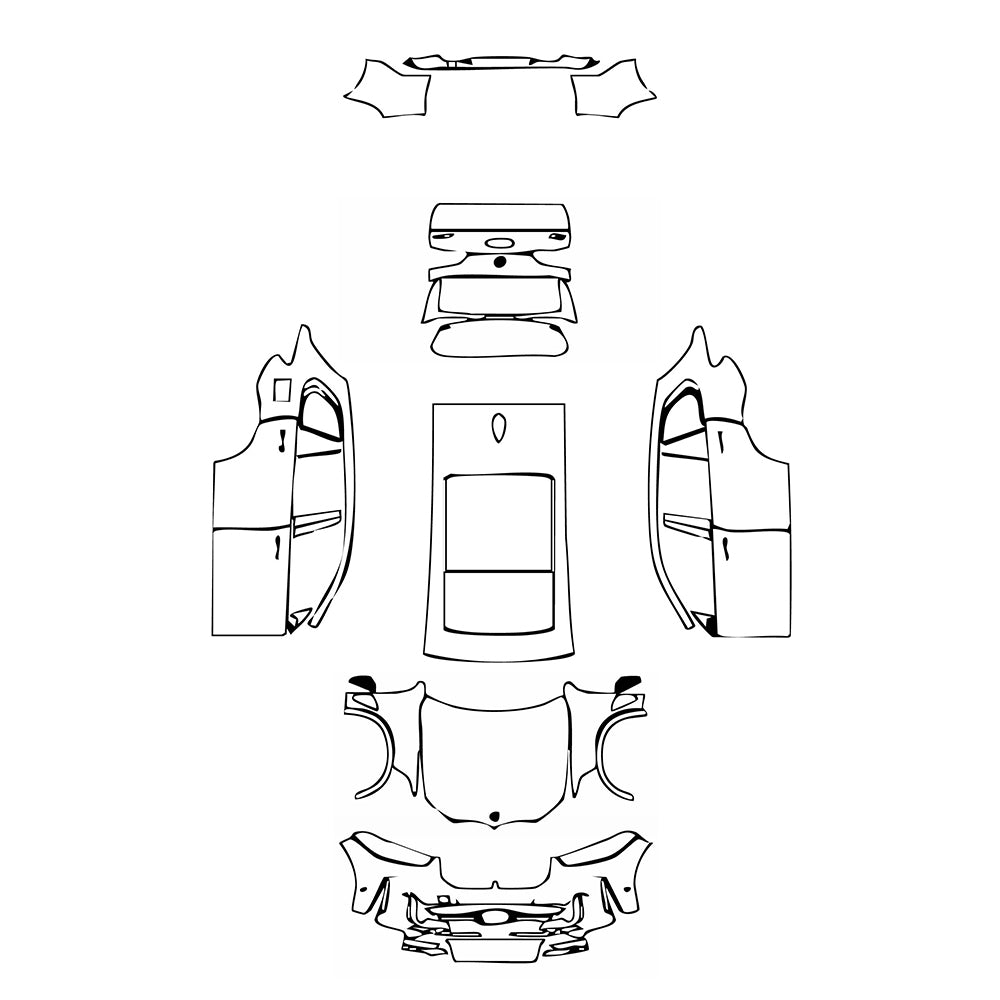 Pre-Cut PPF BMW X5 Standard Wheelbase xLine 2025 - PPF-Kits