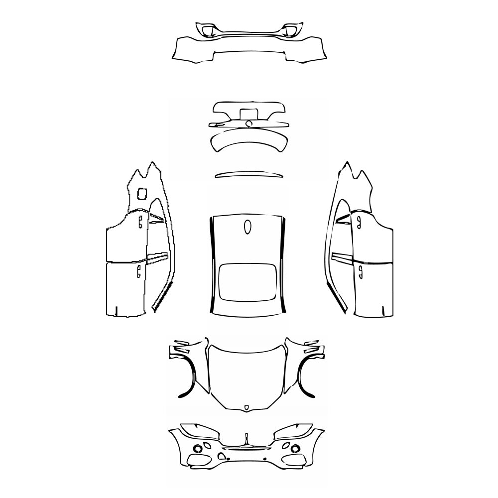 Pre-Cut PPF BMW X6 Base 2016 - PPF-Kits