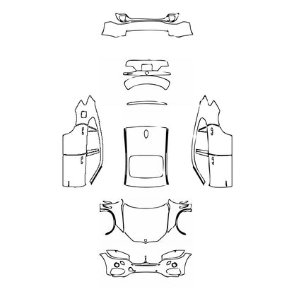 Pre-Cut PPF BMW X6 Base 2017 - PPF-Kits