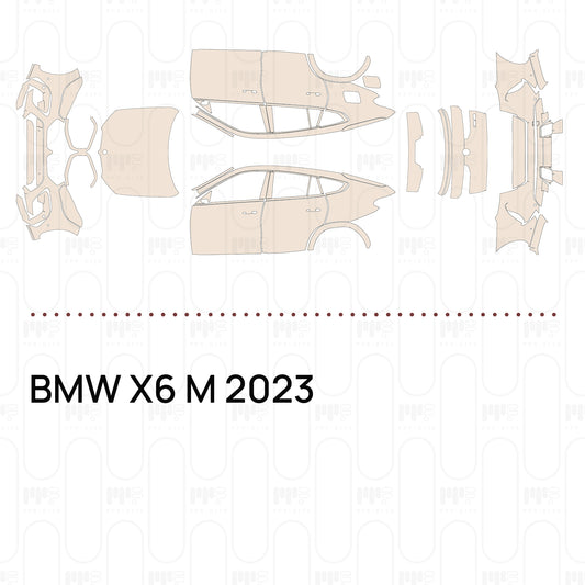 Pre-Cut PPF BMW X6 M 2023