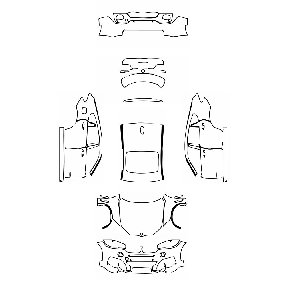 Pre-Cut PPF BMW X6 M Sport 2019 - PPF-Kits