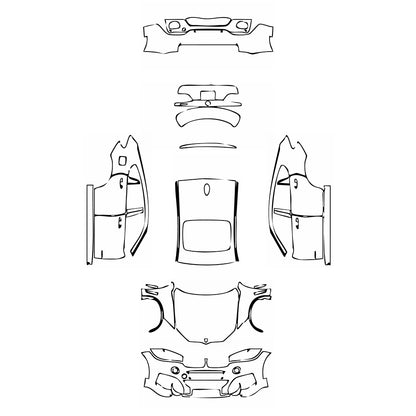 Pre-Cut PPF BMW X6 M Sport 2019 - PPF-Kits