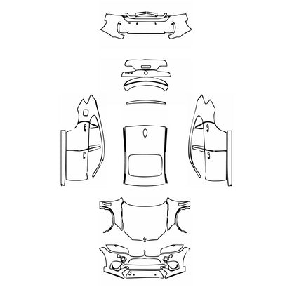 Pre-Cut PPF BMW X6 X6 M 2015 - PPF-Kits