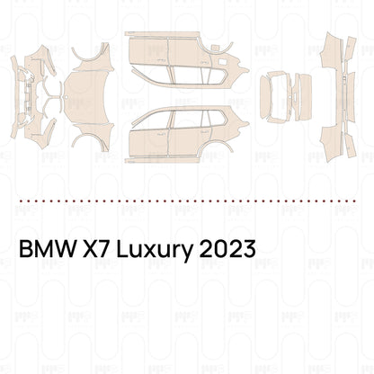 Pre-Cut PPF BMW X7 Luxury 2023