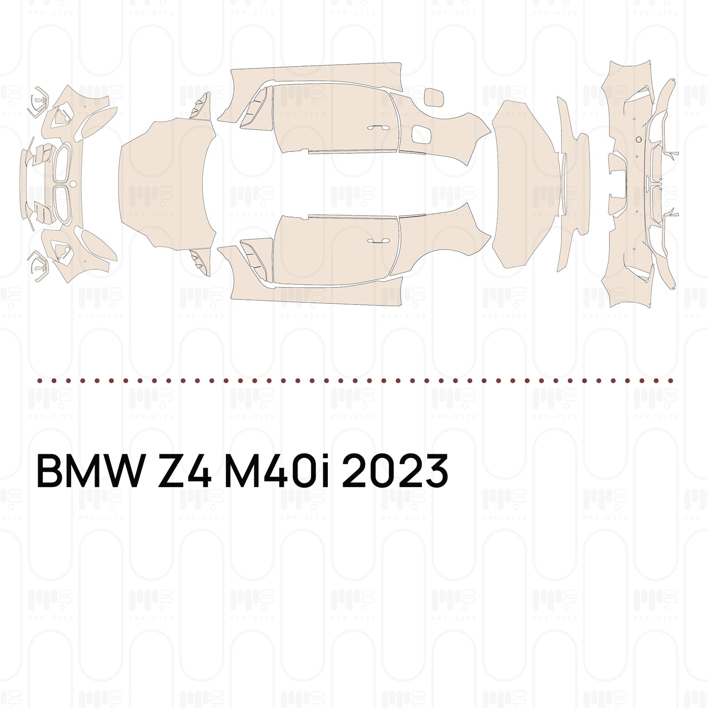 Pre-Cut PPF BMW Z4 M40i 2023
