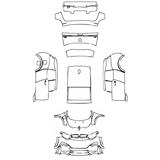 Pre-Cut PPF BMW i3S 2019 - PPF-Kits