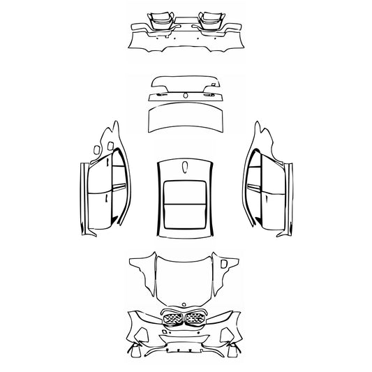 Pre-Cut PPF BMW i3 Extended Wheelbase 2024 - PPF-Kits