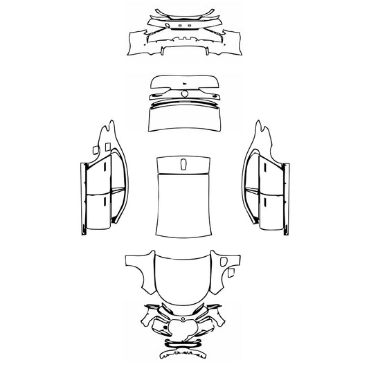 Pre-Cut PPF BMW i7 Luxury 2023 - PPF-Kits