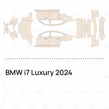 Pre-Cut PPF BMW i7 Luxury 2024
