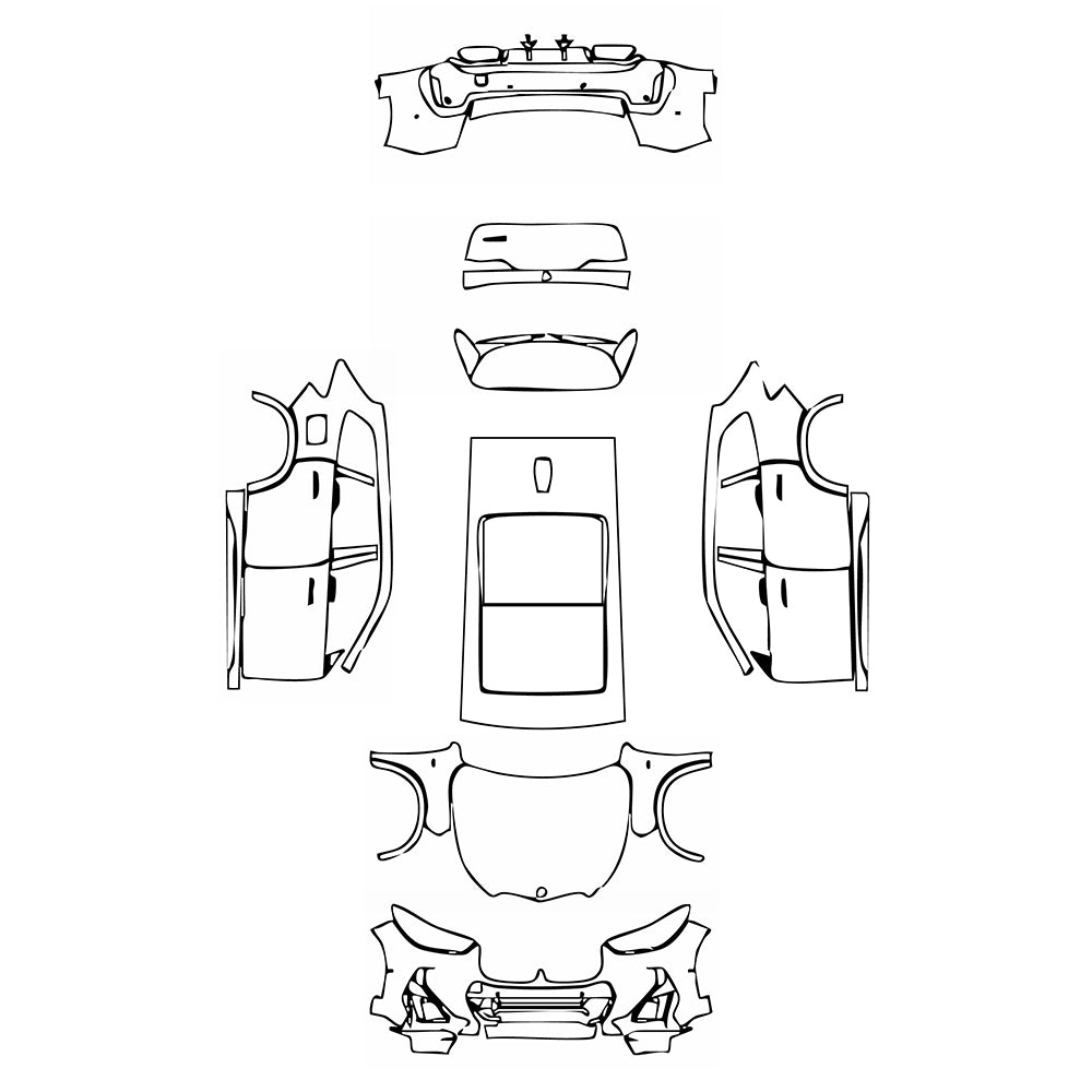 Pre-Cut PPF BMW iX1 Standard Wheelbase M Sport 2024 - PPF-Kits