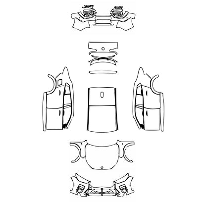 Pre-Cut PPF BMW iX2 M Sport 2025 - PPF-Kits