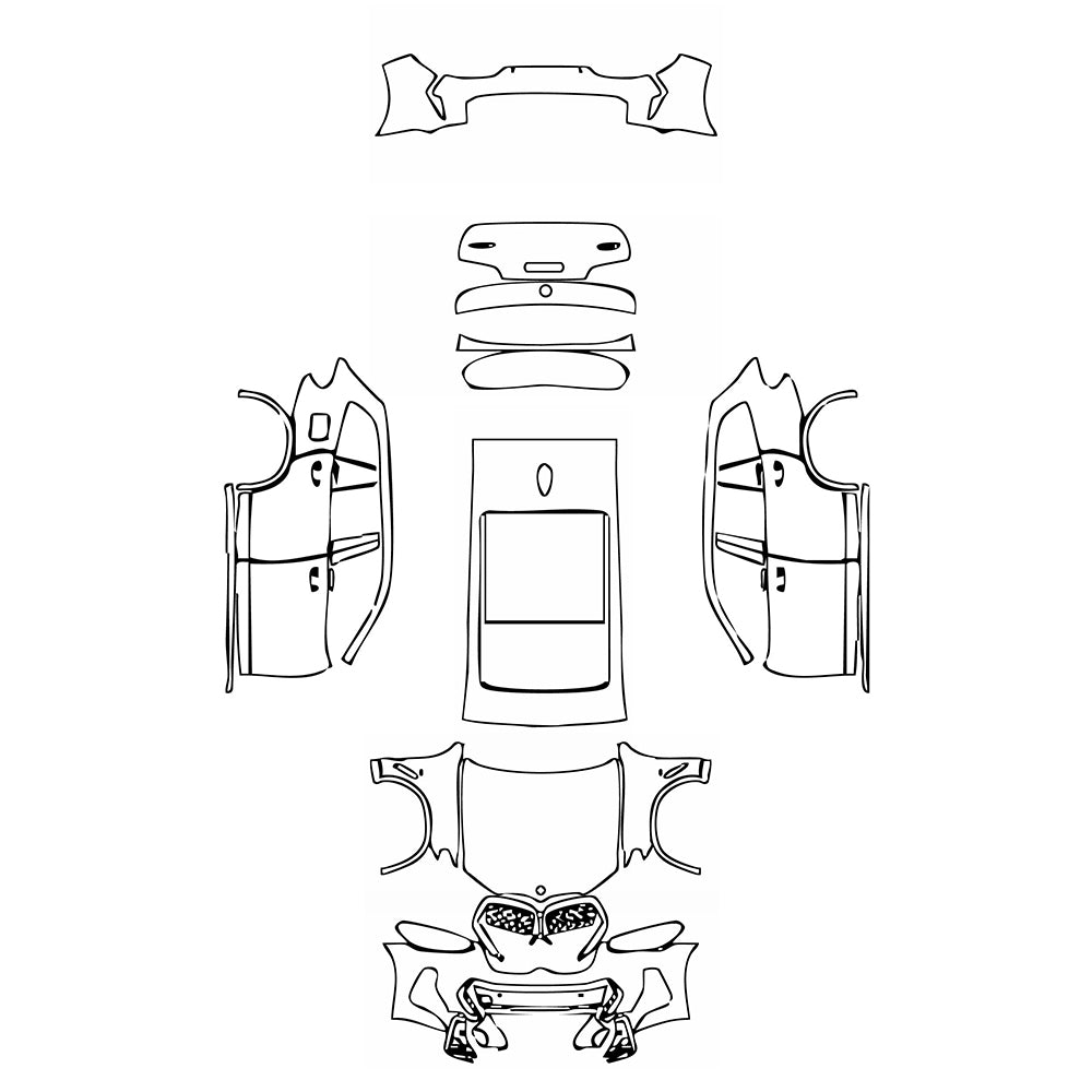 Pre-Cut PPF BMW iX3 M Sport 2021 - PPF-Kits