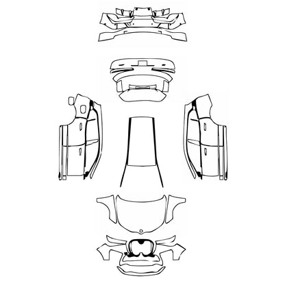 Pre-Cut PPF BMW iX M Sport 2025 - PPF-Kits