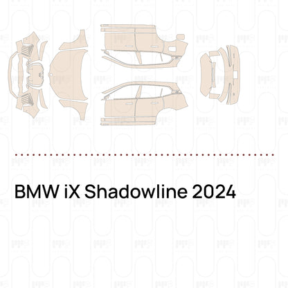 Pre-Cut PPF BMW iX Shadowline 2024