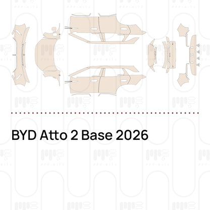 Pre-Cut PPF BYD Atto 2 Base 2026