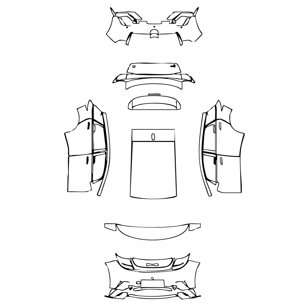 Pre-Cut PPF BYD Dolphin (CN) Base 2021 - PPF-Kits