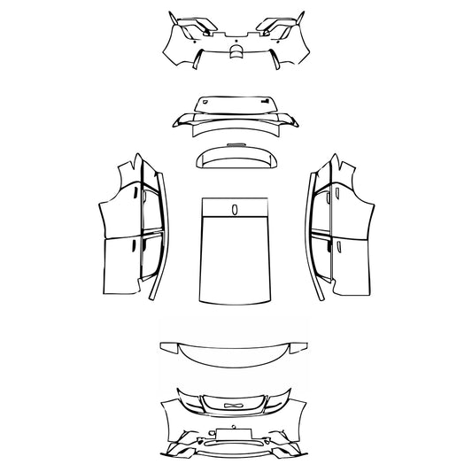 Pre-Cut PPF BYD Dolphin (CN) Base 2023 - PPF-Kits