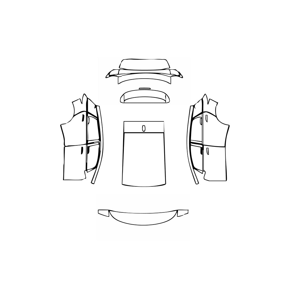 Pre-Cut PPF BYD Dolphin (EU RHD) Base 2023 - PPF-Kits
