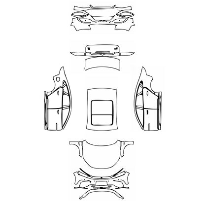 Pre-Cut PPF BYD Han EV 2024 - PPF-Kits