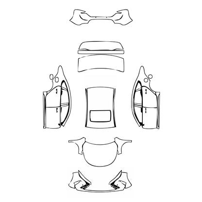 Pre-Cut PPF BYD King (BR) 2025 - PPF-Kits