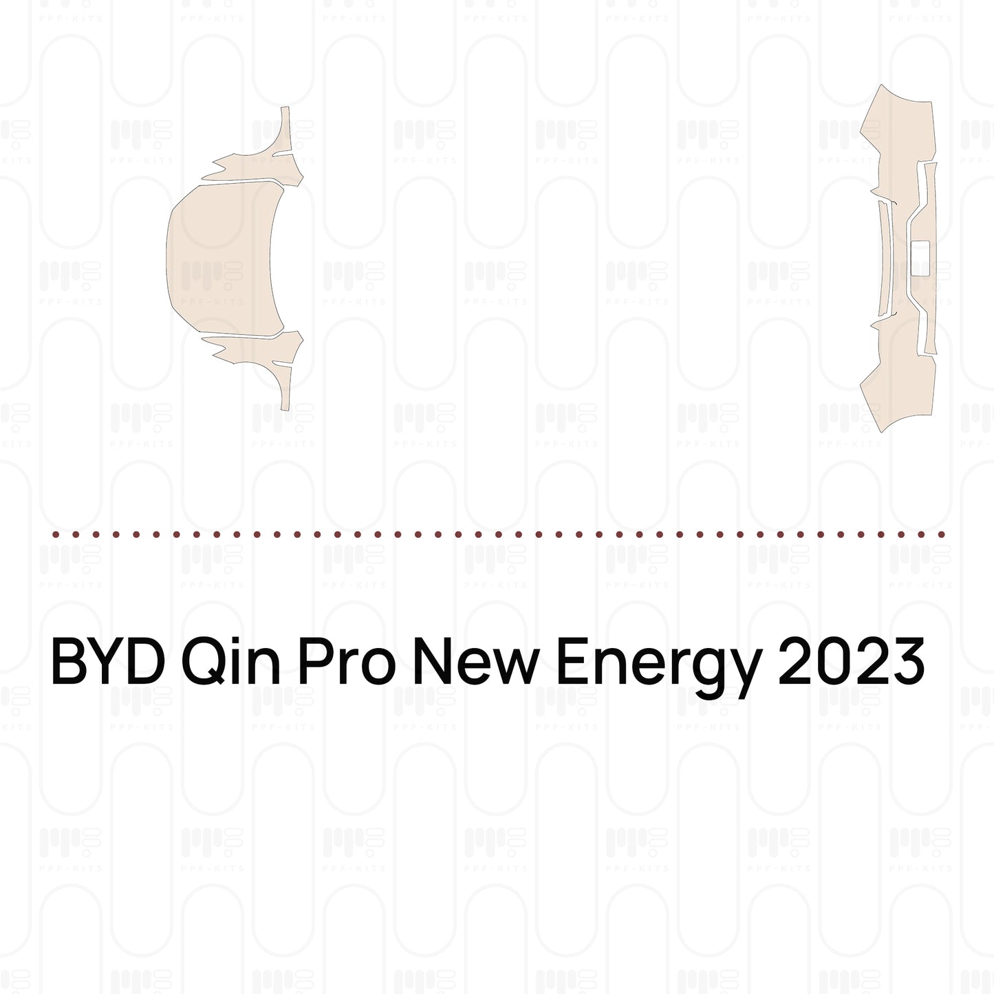 Pre-Cut PPF BYD Qin Pro New Energy 2023
