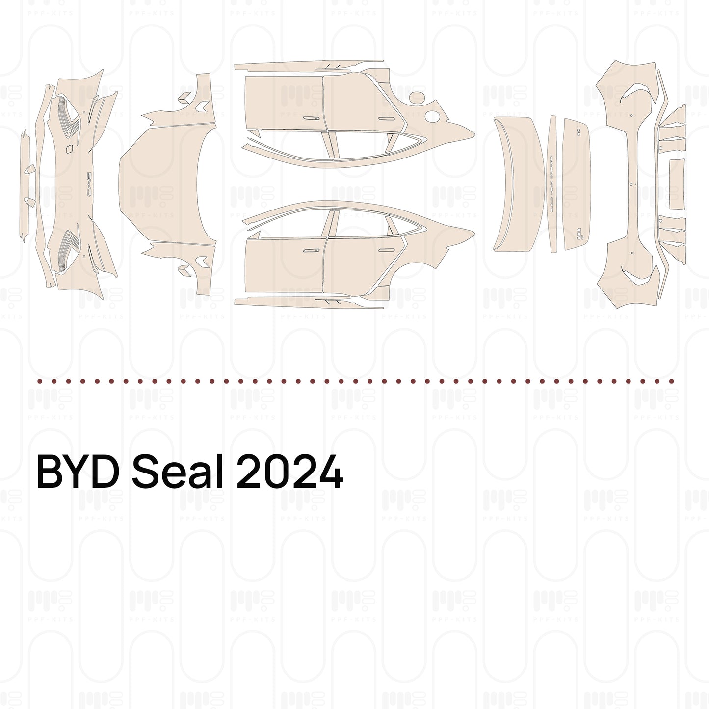 Pre-Cut PPF BYD Seal 2024