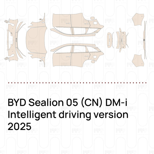 Pre-Cut PPF BYD Sealion 05 (CN) DM-i Intelligent driving version 2025