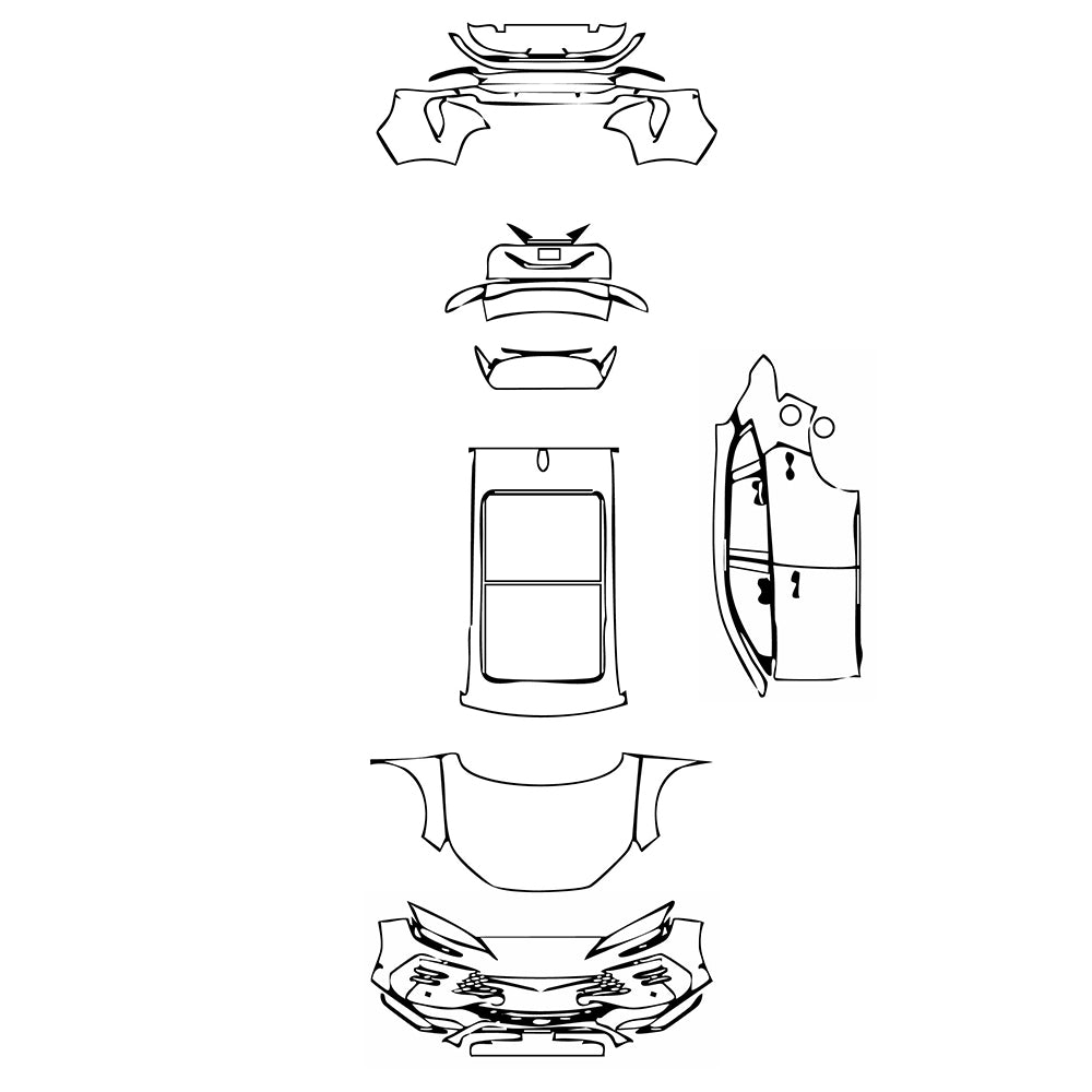 Pre-Cut PPF BYD Sealion 6 DM-i 2025 - PPF-Kits