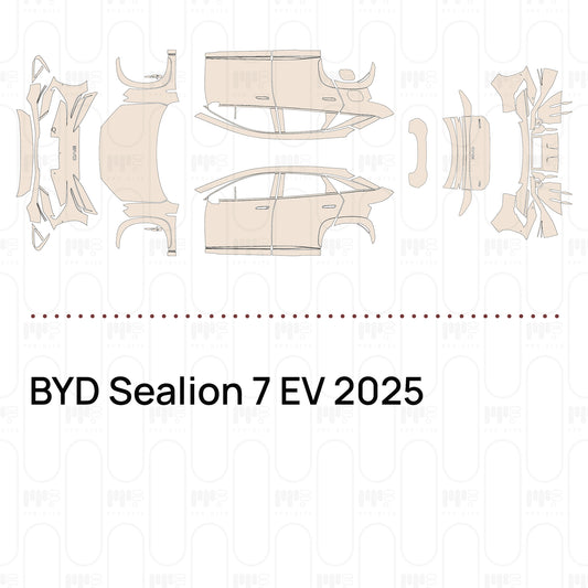 Pre-Cut PPF BYD Sealion 7 EV 2025