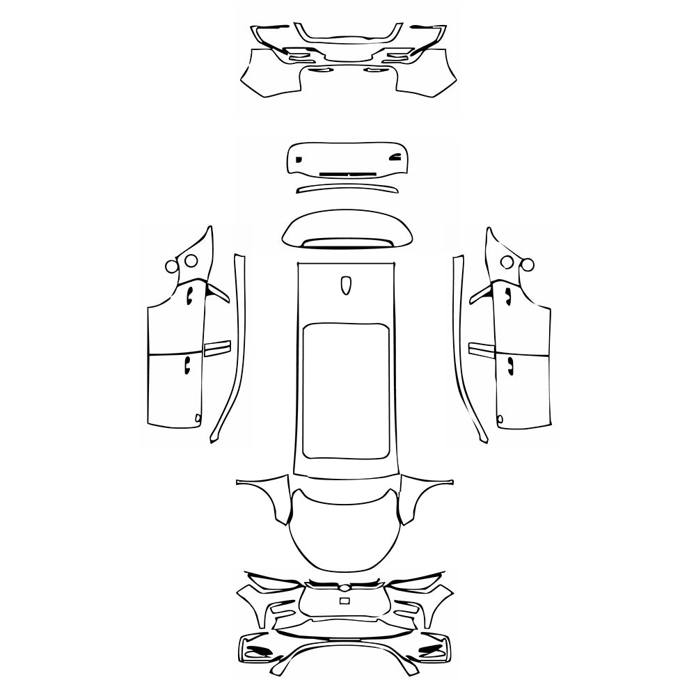 Pre-Cut PPF BYD Tang New Energy DM-i 2023 - PPF-Kits