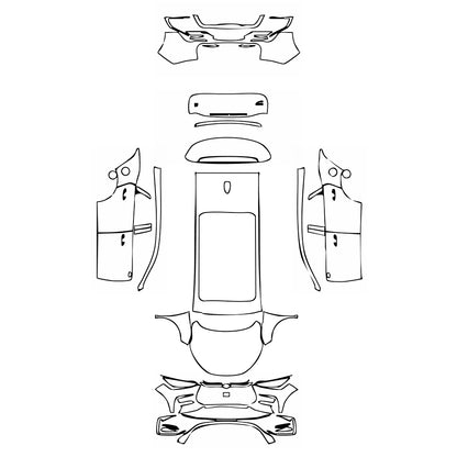 Pre-Cut PPF BYD Tang New Energy DM-i 2023 - PPF-Kits
