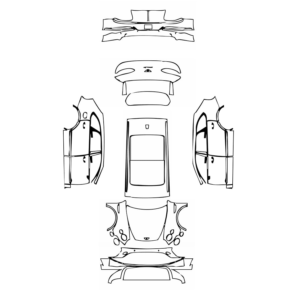 Pre-Cut PPF Bentley Bentayga Extended Wheelbase Azure 2025 - PPF-Kits