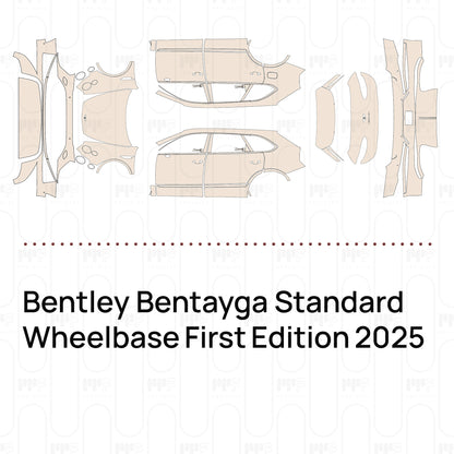 Pre-Cut PPF Bentley Bentayga Standard Wheelbase First Edition 2025