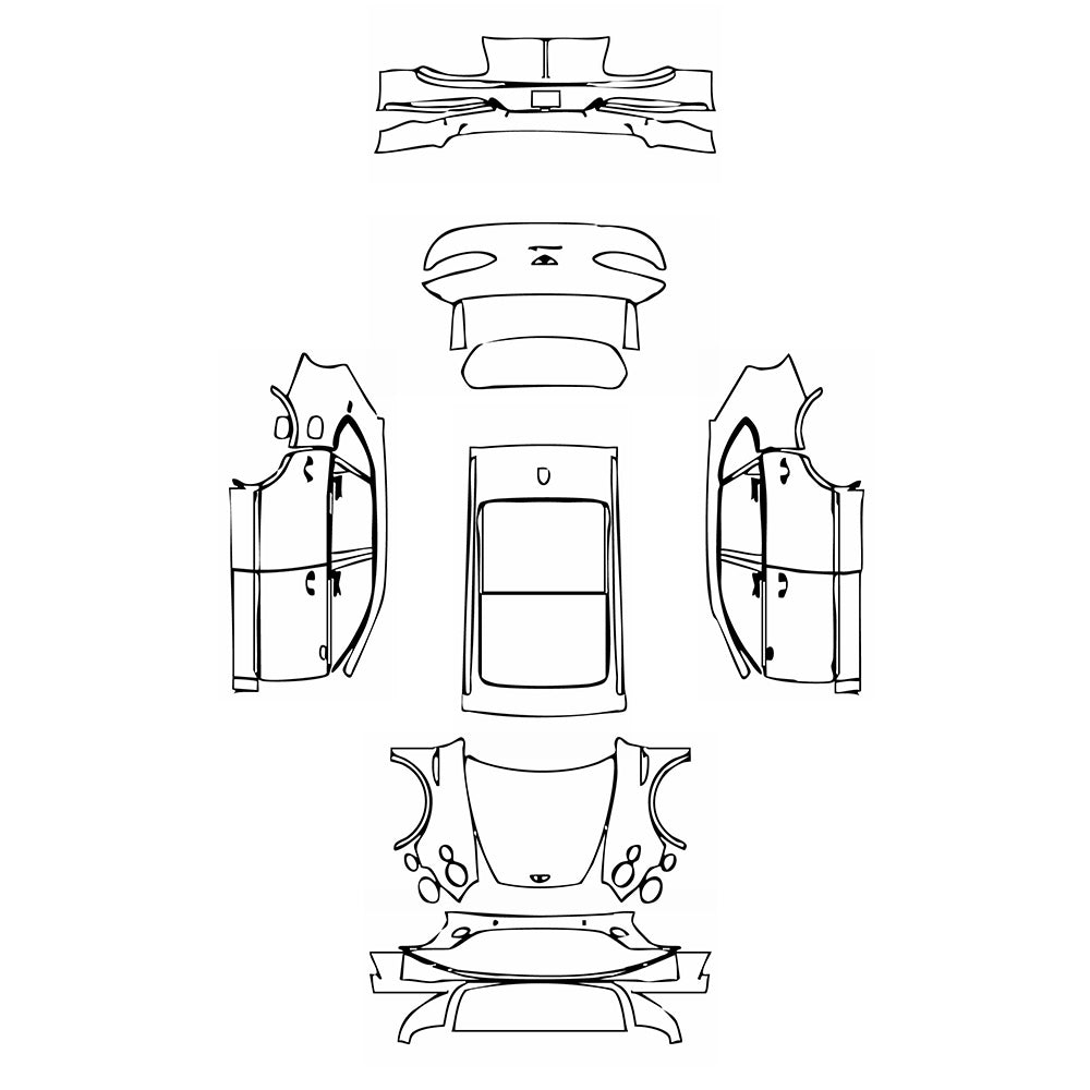 Pre-Cut PPF Bentley Bentayga Standard Wheelbase First Edition 2025 - PPF-Kits