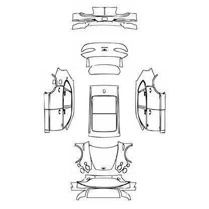 Pre-Cut PPF Bentley Bentayga Standard Wheelbase First Edition 2025 - PPF-Kits