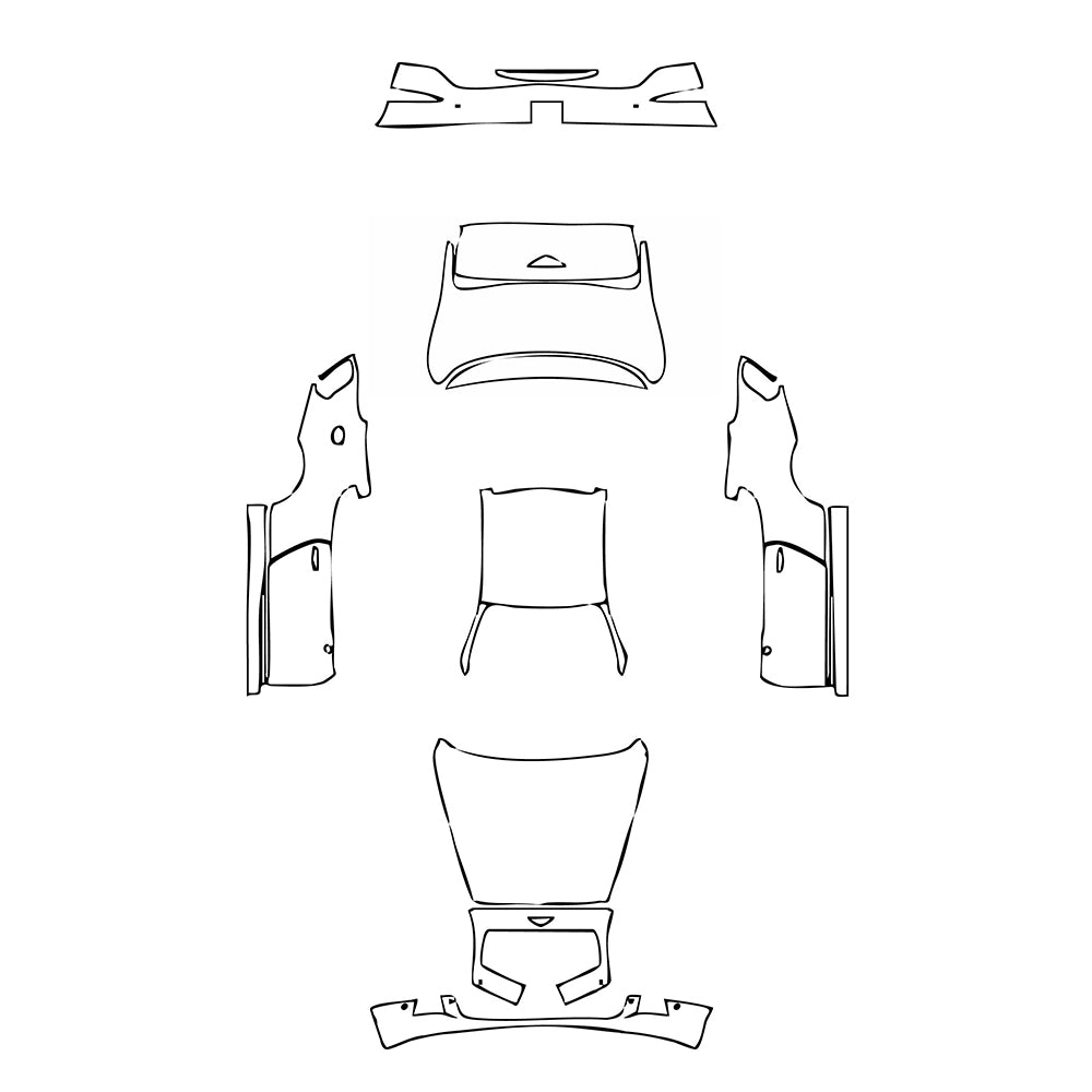 Pre-Cut PPF Bentley Continental GT Coupe 2013 - PPF-Kits