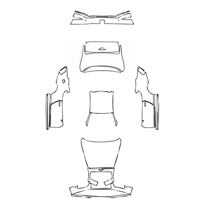 Pre-Cut PPF Bentley Continental GT V8 S Coupe 2012 - PPF-Kits