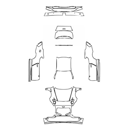 Pre-Cut PPF Bentley Continental GT V8 S Coupe 2016 - PPF-Kits