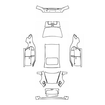 Pre-Cut PPF Bentley Flying Spur V8 2015 - PPF-Kits