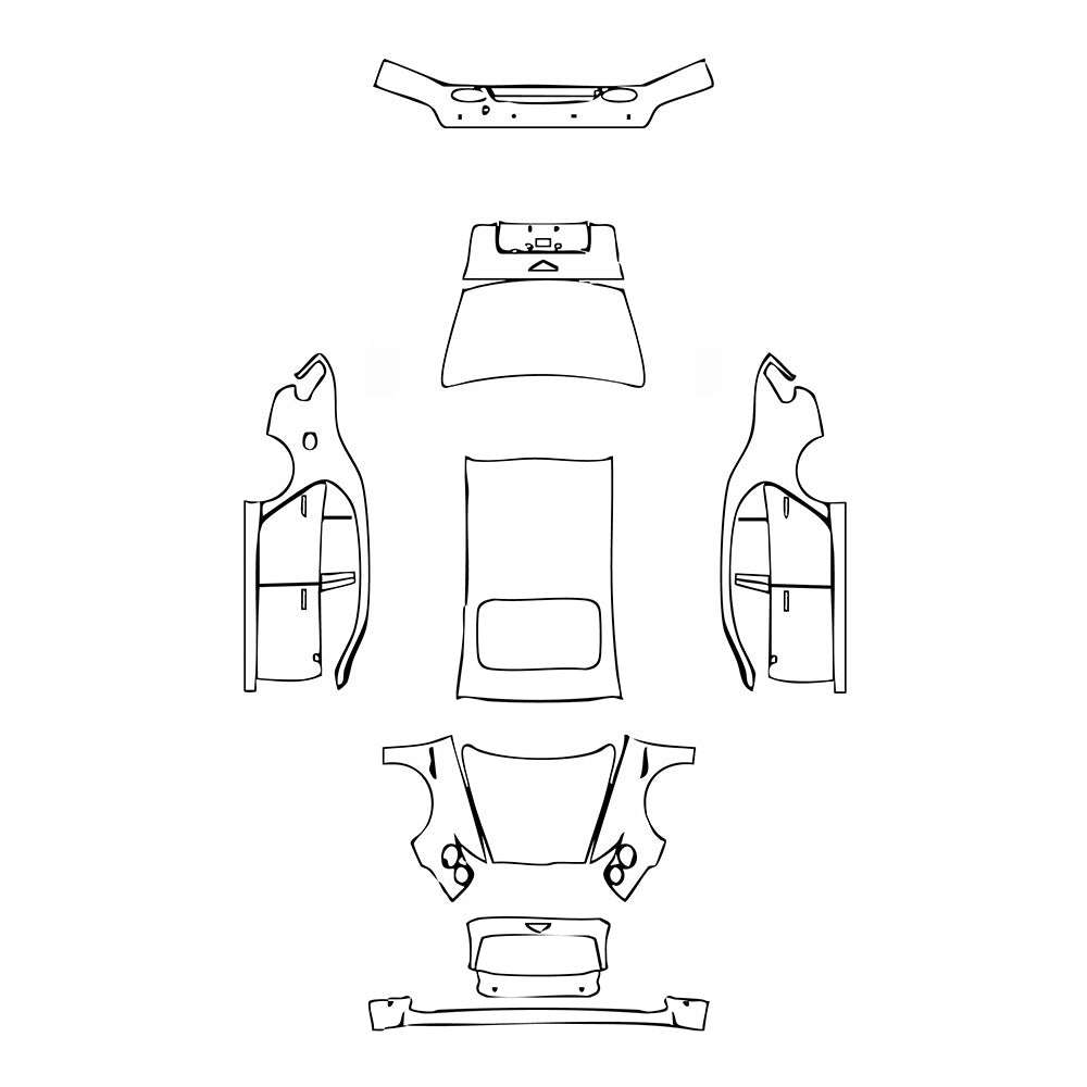 Pre-Cut PPF Bentley Flying Spur V8 2018 - PPF-Kits
