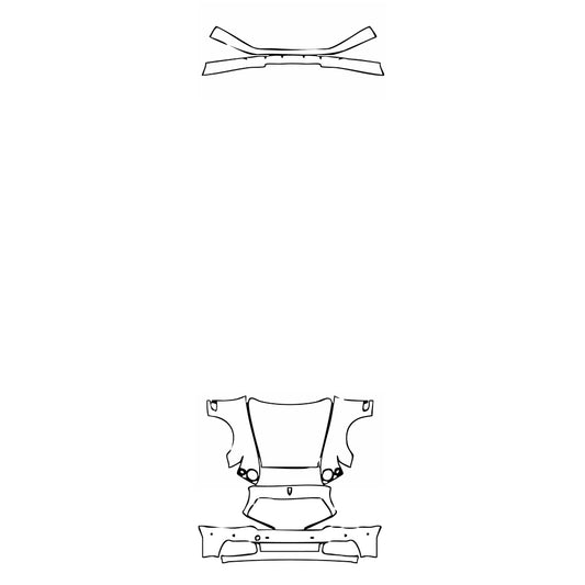Pre-Cut PPF Bentley Mulsanne Standard Wheelbase 2019 - PPF-Kits