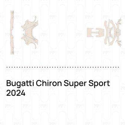Pre-Cut PPF Bugatti Chiron Super Sport 2024