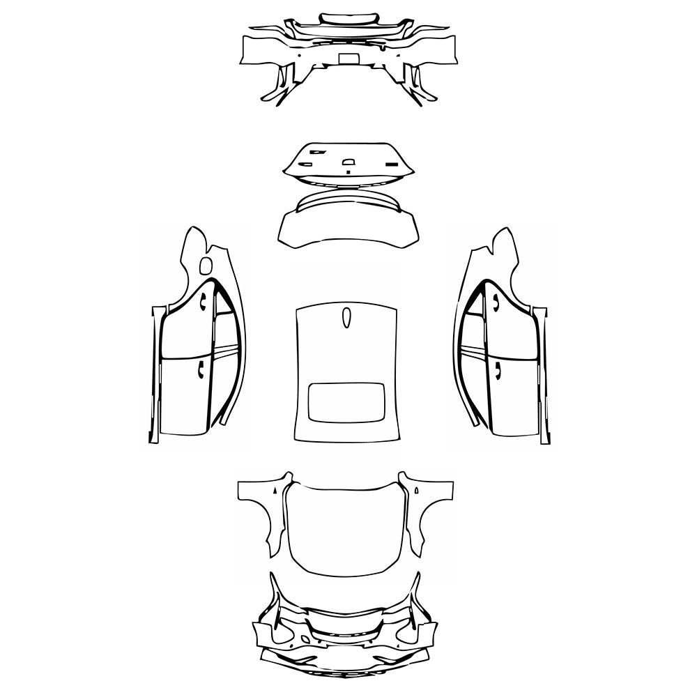 Pre-Cut PPF Cadillac CT4 2022 - PPF-Kits