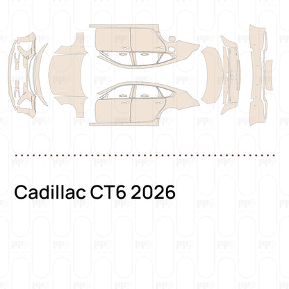 Pre-Cut PPF Cadillac CT6 2026