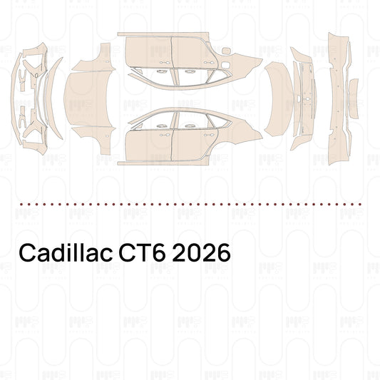 Pre-Cut PPF Cadillac CT6 2026